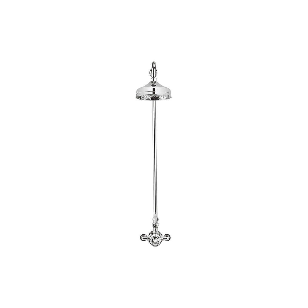 Crosswater Belgravia Thermo Shower Valve with Fixed Head in Chrome