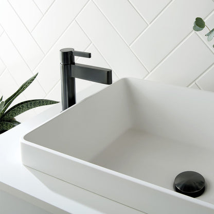 Vado IND-395-BLK Universal Basin Waste