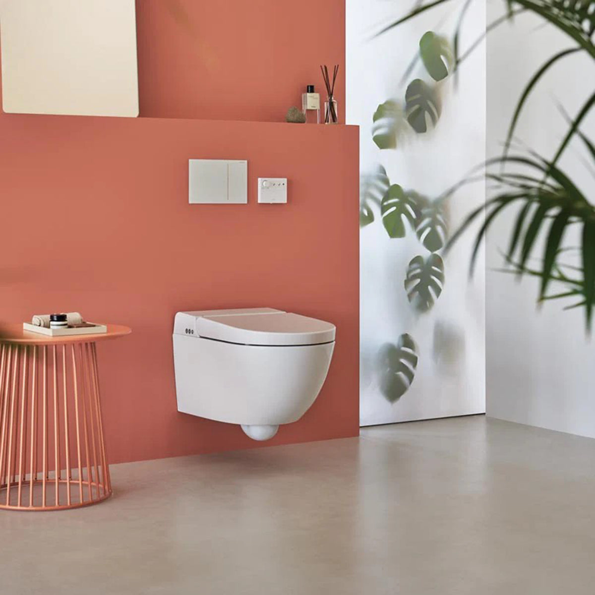 Catalano Cataclean Shower Toilet Wall Hung, 59 x 39cm