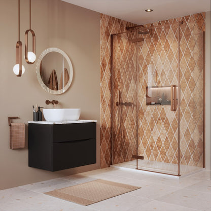 Crosswater Asura 8mm Hinged Door with Inline