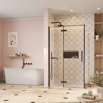 Crosswater Asura 8mm Hinged Door with Inline