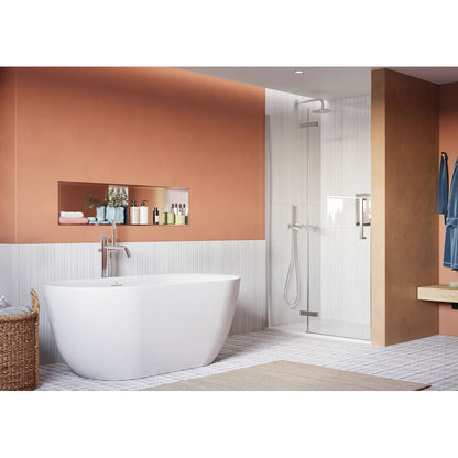 Crosswater Asura 8mm Hinged Door with Inline