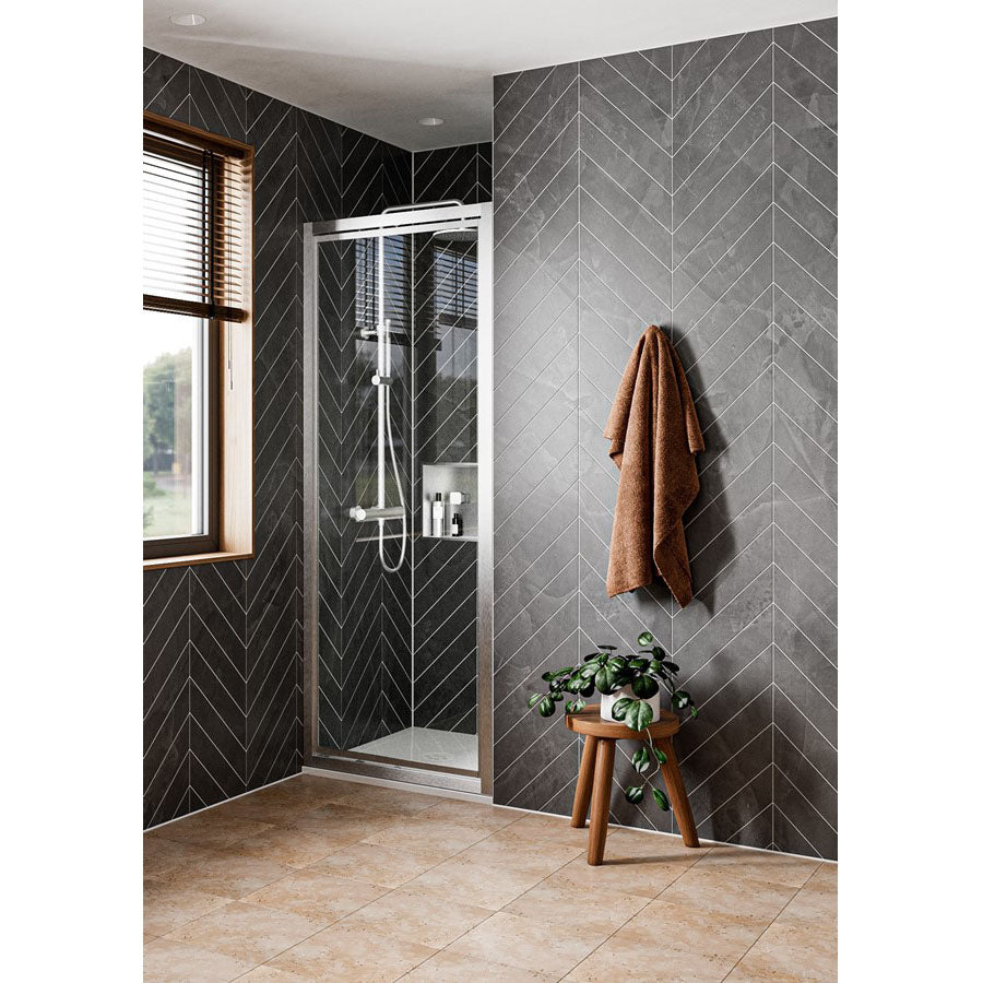 Crosswater Clear 6 Infold Door & Side Panel