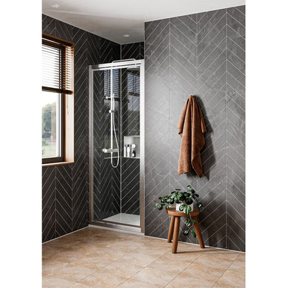 Crosswater Clear 6 Infold Door & Side Panel