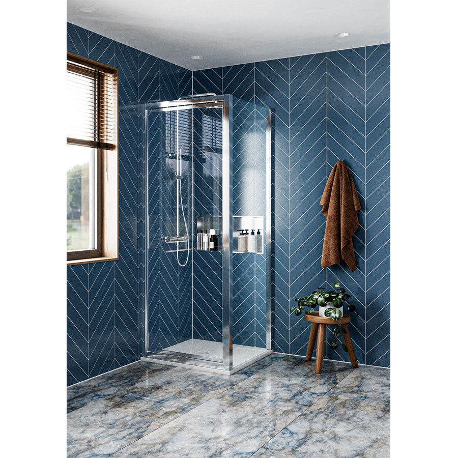 Crosswater Clear 6 Infold Door & Side Panel