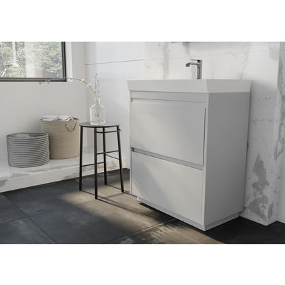 Crosswater Zion 70 Floor Standing Unit & Basin