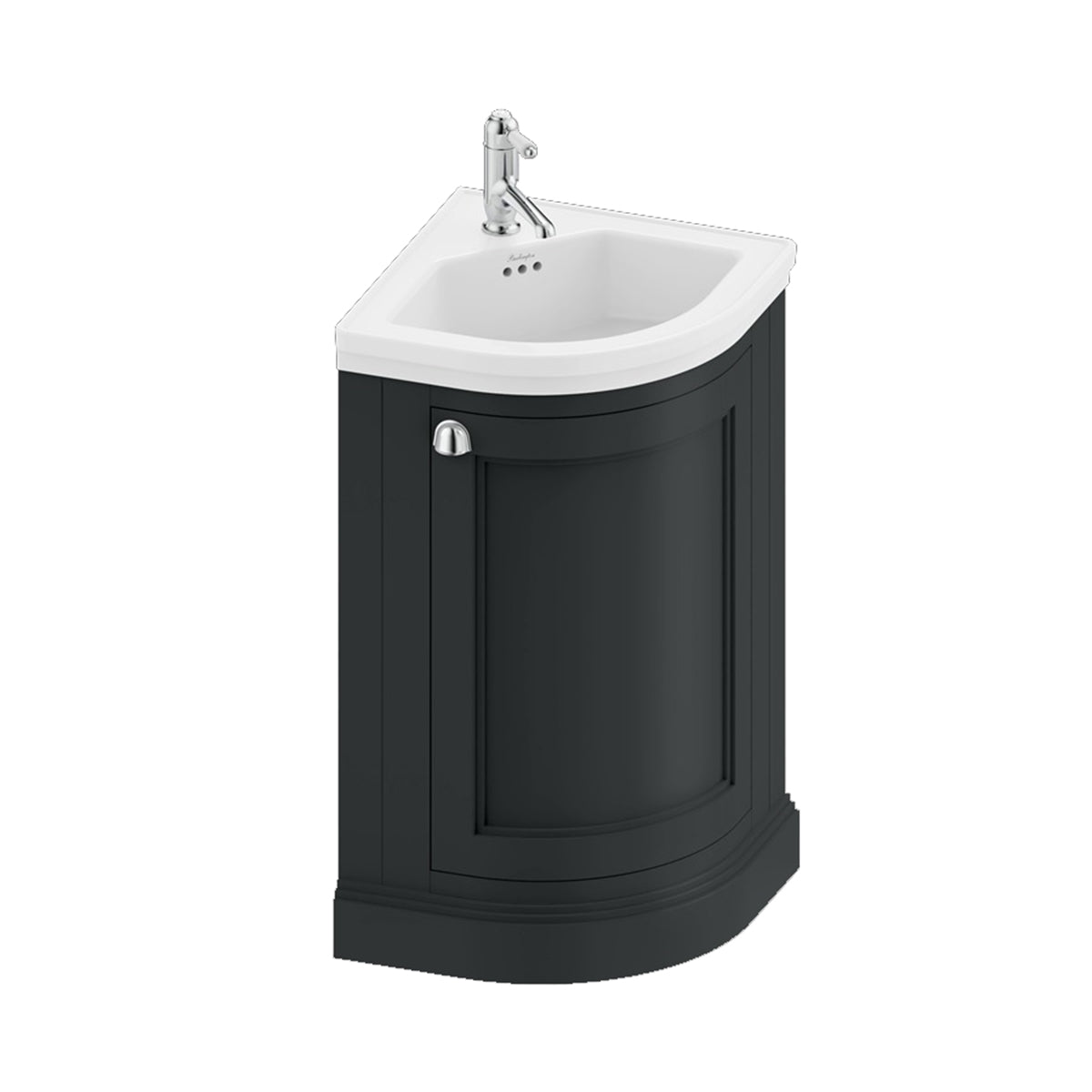 Burlington Bathrooms Furniture Unit with Ceramic Corner Basin