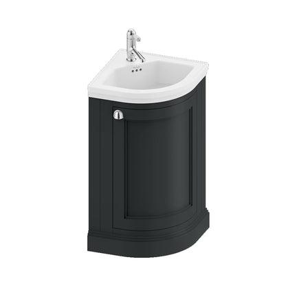 Burlington Bathrooms Furniture Unit with Ceramic Corner Basin