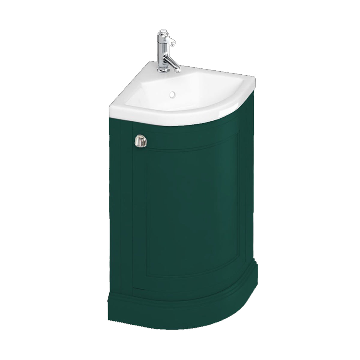Burlington Bathrooms Freestanding 43cm Corner Vanity Unit