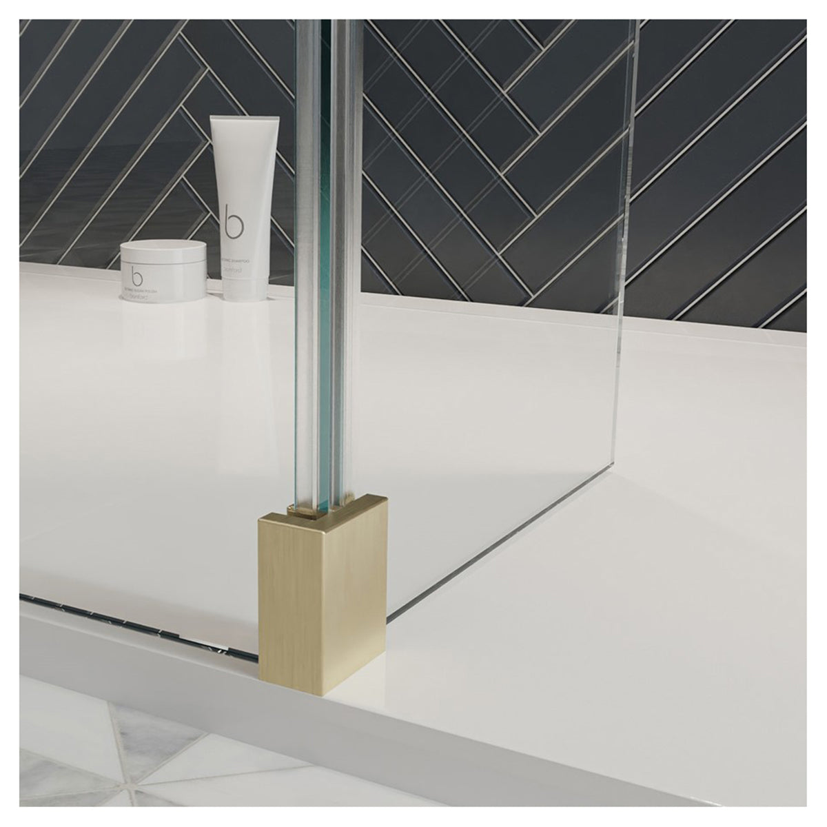 Crosswater Gallery 10 Recess with Fixed Deflector