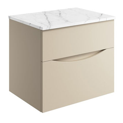 Crosswater Glide II 600 Unit with 610 Marble Effect Worktop