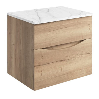 Crosswater Glide II 600 Unit with 610 Marble Effect Worktop