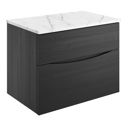 Crosswater Glide II 700 Unit & Marble Effect Worktop