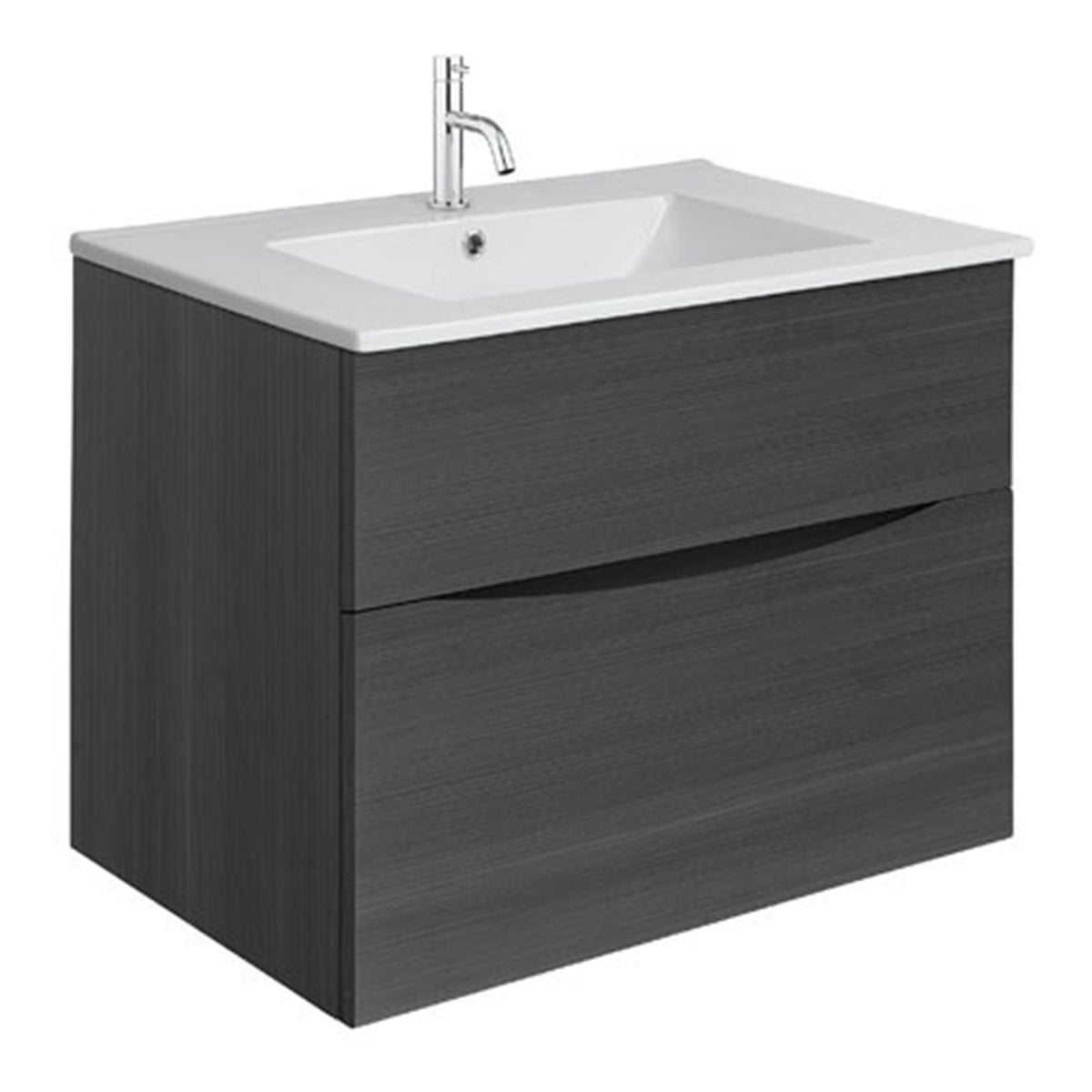 Crosswater Glide II 700 Unit & Ceramic Basin