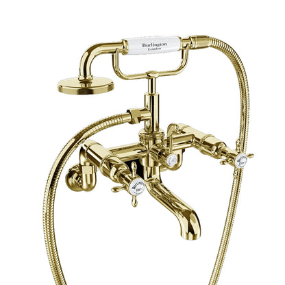 Burlington Guild BU_GU422W Bath Shower Mixer Wall Mounted