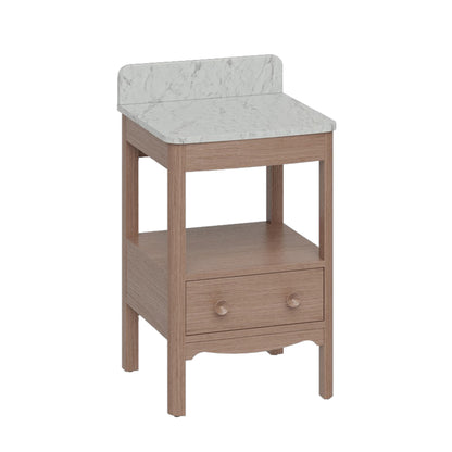 Burlington Bathrooms Guild 560 Furniture Unit with Carrara Worktop