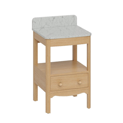 Burlington Bathrooms Guild 560 Furniture Unit with Carrara Worktop