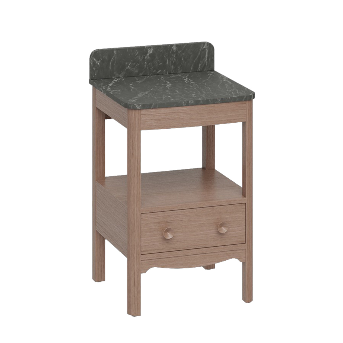 Burlington Bathrooms Guild 560 Furniture Unit with Marquina Worktop