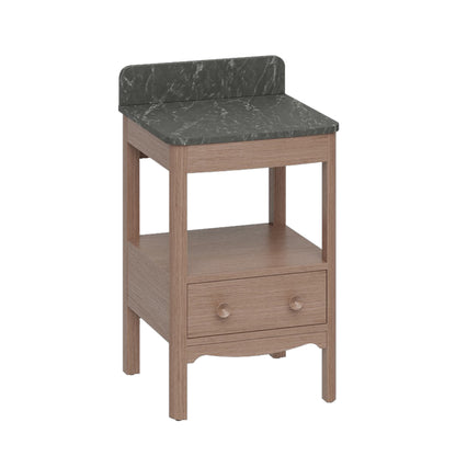 Burlington Bathrooms Guild 560 Furniture Unit with Marquina Worktop