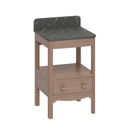 Burlington Bathrooms Guild 560 Furniture Unit with Marquina Worktop