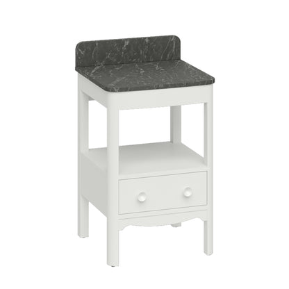 Burlington Bathrooms Guild 560 Furniture Unit with Marquina Worktop