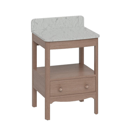 Burlington Bathrooms Guild 620 Furniture Unit with Carrara Worktop