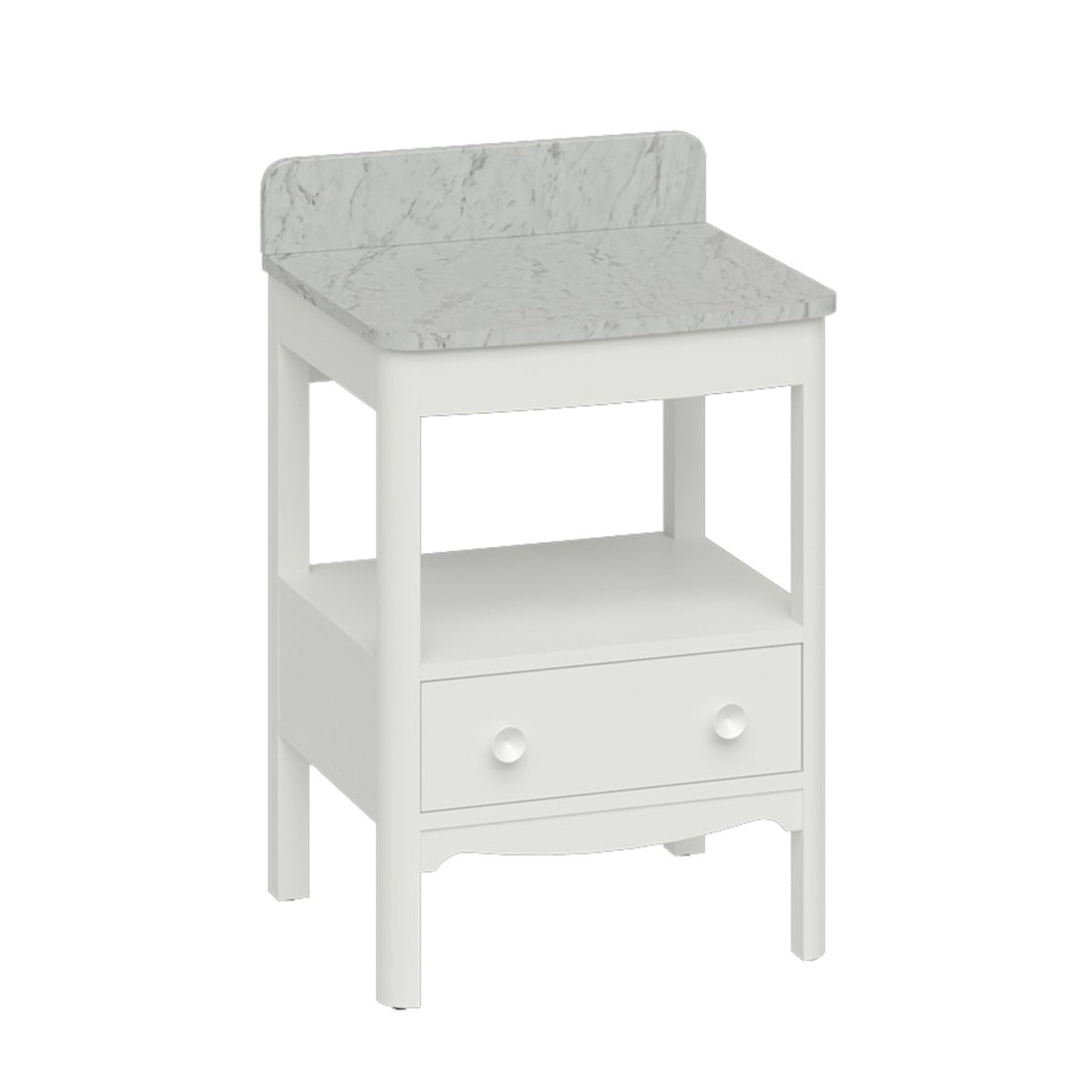 Burlington Bathrooms Guild 620 Furniture Unit with Carrara Worktop