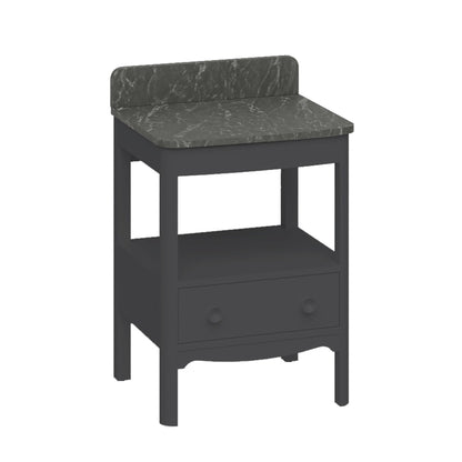 Burlington Bathrooms Guild 620 Furniture Unit with Marquina Worktop