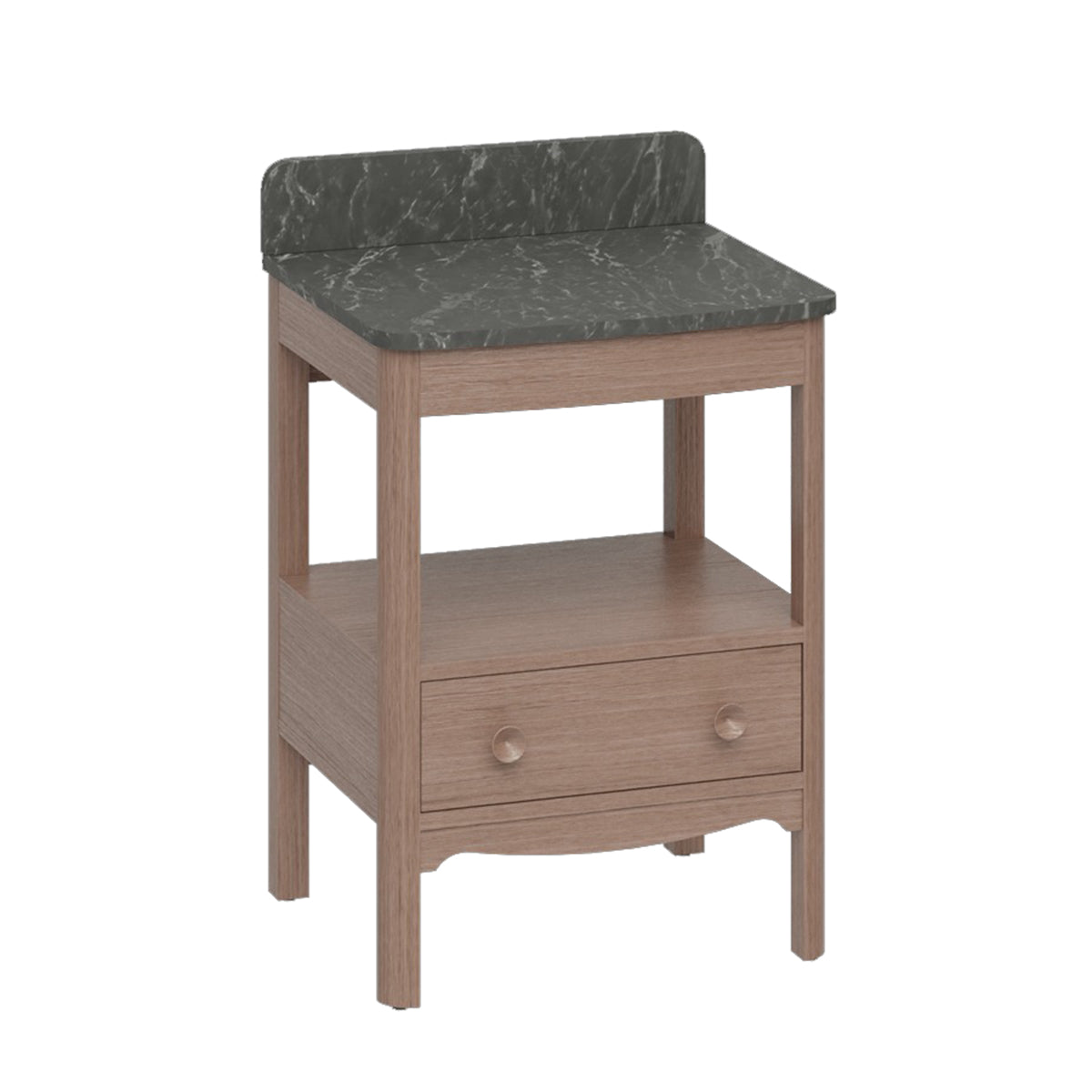 Burlington Bathrooms Guild 850 Furniture Unit with Marquina Worktop