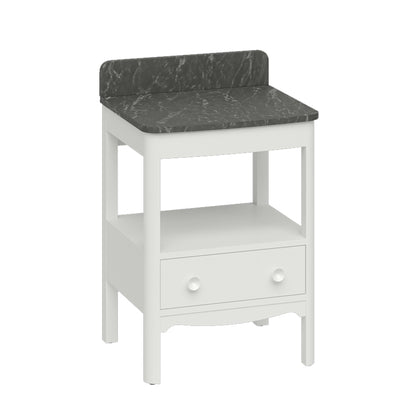 Burlington Bathrooms Guild 850 Furniture Unit with Marquina Worktop