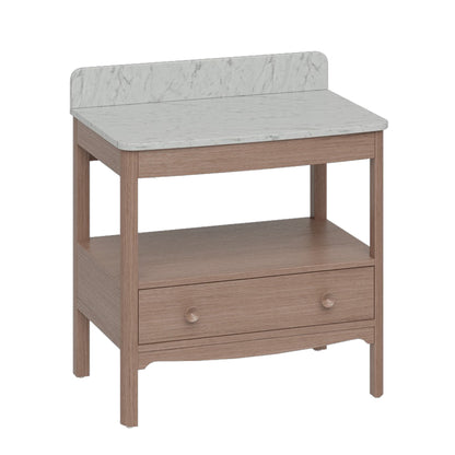 Burlington Bathrooms Guild 850 Furniture Unit with Carrara Worktop