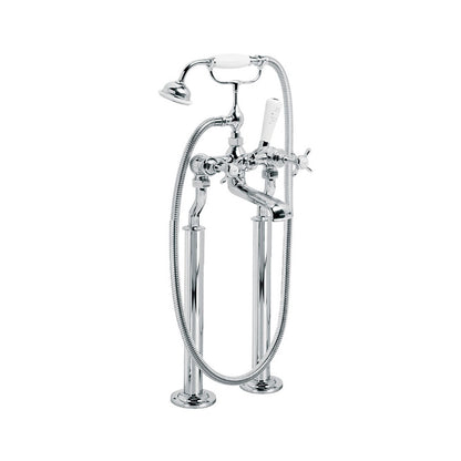 Lefroy Brooks Classic Bath Shower Mixer With Standpipes LB1144