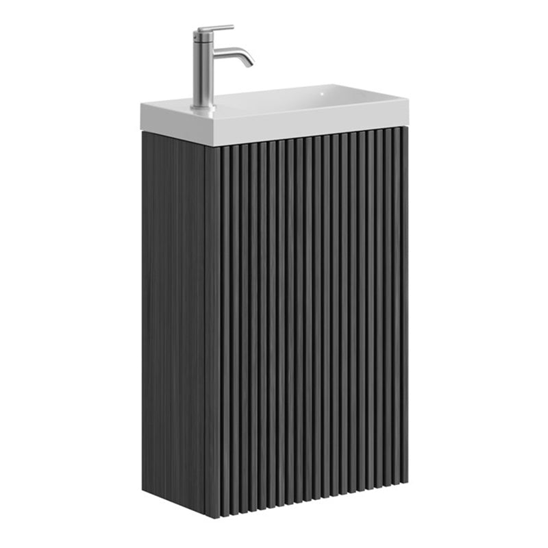 Crosswater Limit 400mm Cloakroom Wall Hung Unit with Basin