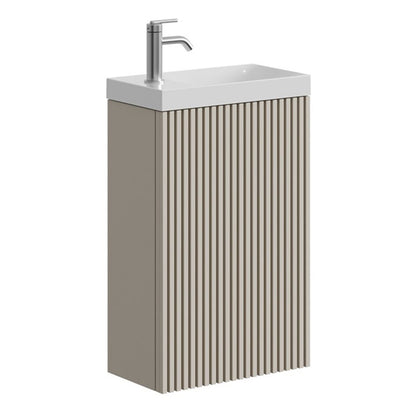 Crosswater Limit 400mm Cloakroom Wall Hung Unit with Basin