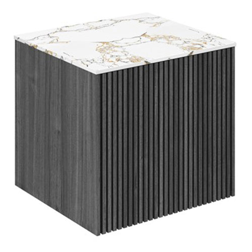 Crosswater Limit 500 Single Drawer Unit with Gold Vein Estatuario Worktop