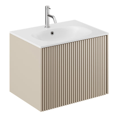 Crosswater Limit 600 Single Drawer Unit with Cast Mineral Marble Basin