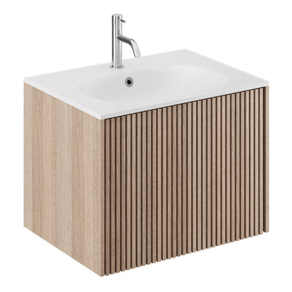 Crosswater Limit 600 Single Drawer Unit with Matt White Basin