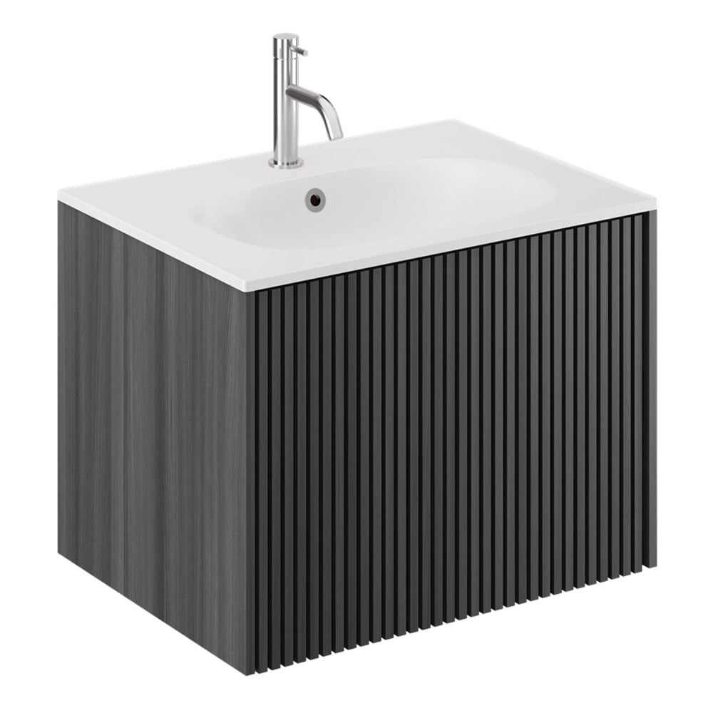Crosswater Limit 600 Single Drawer Unit with Matt White Basin