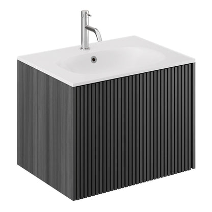Crosswater Limit 600 Single Drawer Unit with Matt White Basin