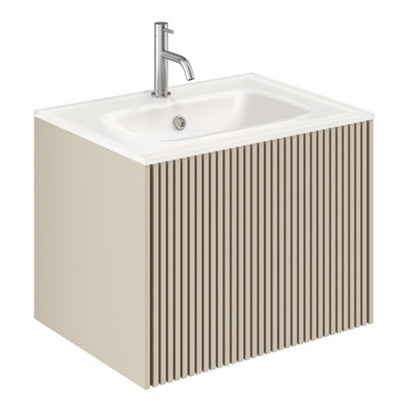 Crosswater Limit 600 Single Drawer Unit with Cast Mineral Marble Basin