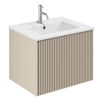 Crosswater Limit 600 Single Drawer Unit with White Vitreous China Basin