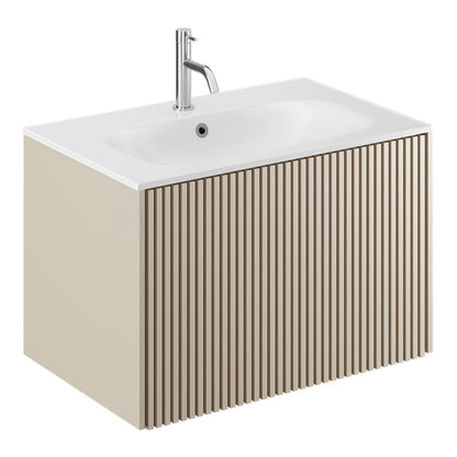 Crosswater Limit 700 Single Drawer Unit with Cast Mineral Marble Basin