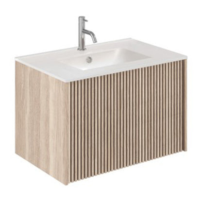 Crosswater Limit 700 Single Drawer Unit with White Vitreous China Basin
