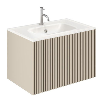 Crosswater Limit 700 Single Drawer Unit with Ice White Basin