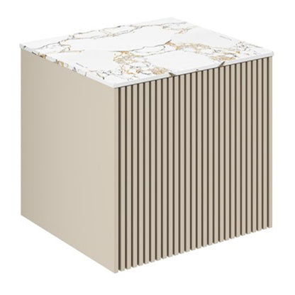 Crosswater Limit 500 Single Drawer Unit with Gold Vein Estatuario Worktop