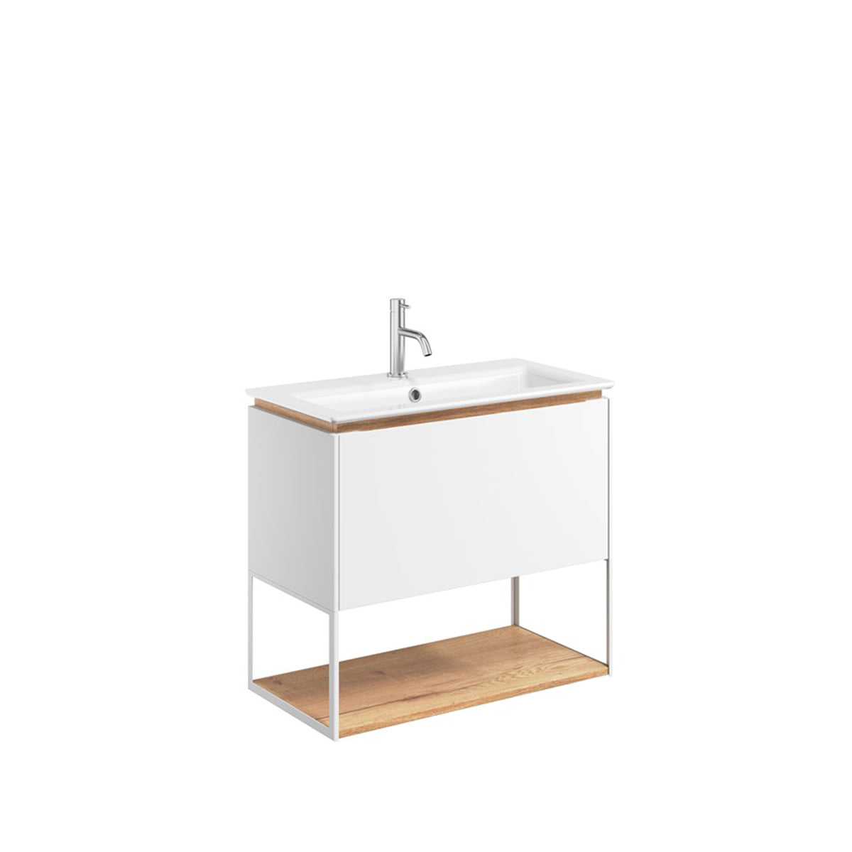 Crosswater Mada 700 Unit with Mineral Marble Basin