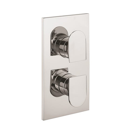 Crosswater Planet 1 Outlet 2 Handle Concealed Thermostatic Shower Valve