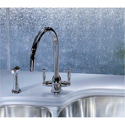 Perrin & Rowe Oberon - C Spout 4866 (with Rinse) Kitchen Tap