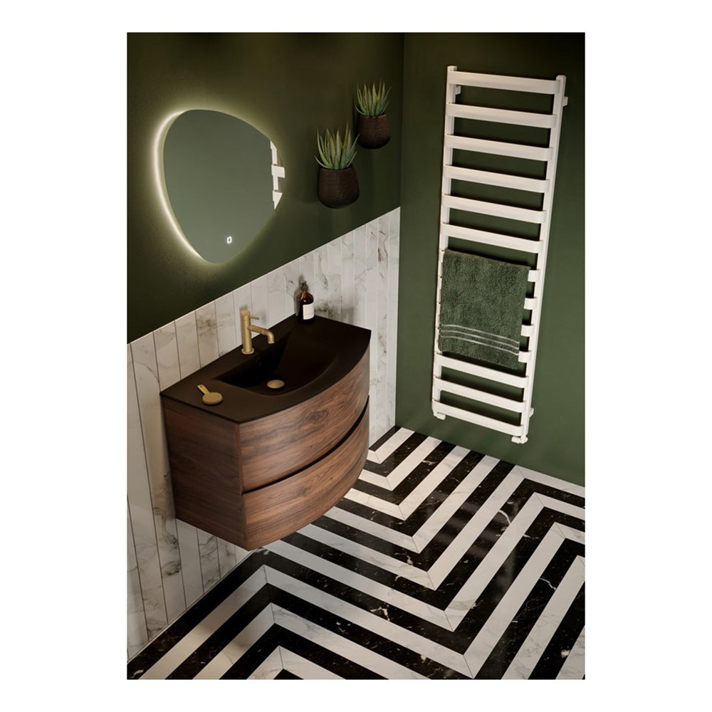 Crosswater Svelte 800 Unit & Midnight Black Glass Basin