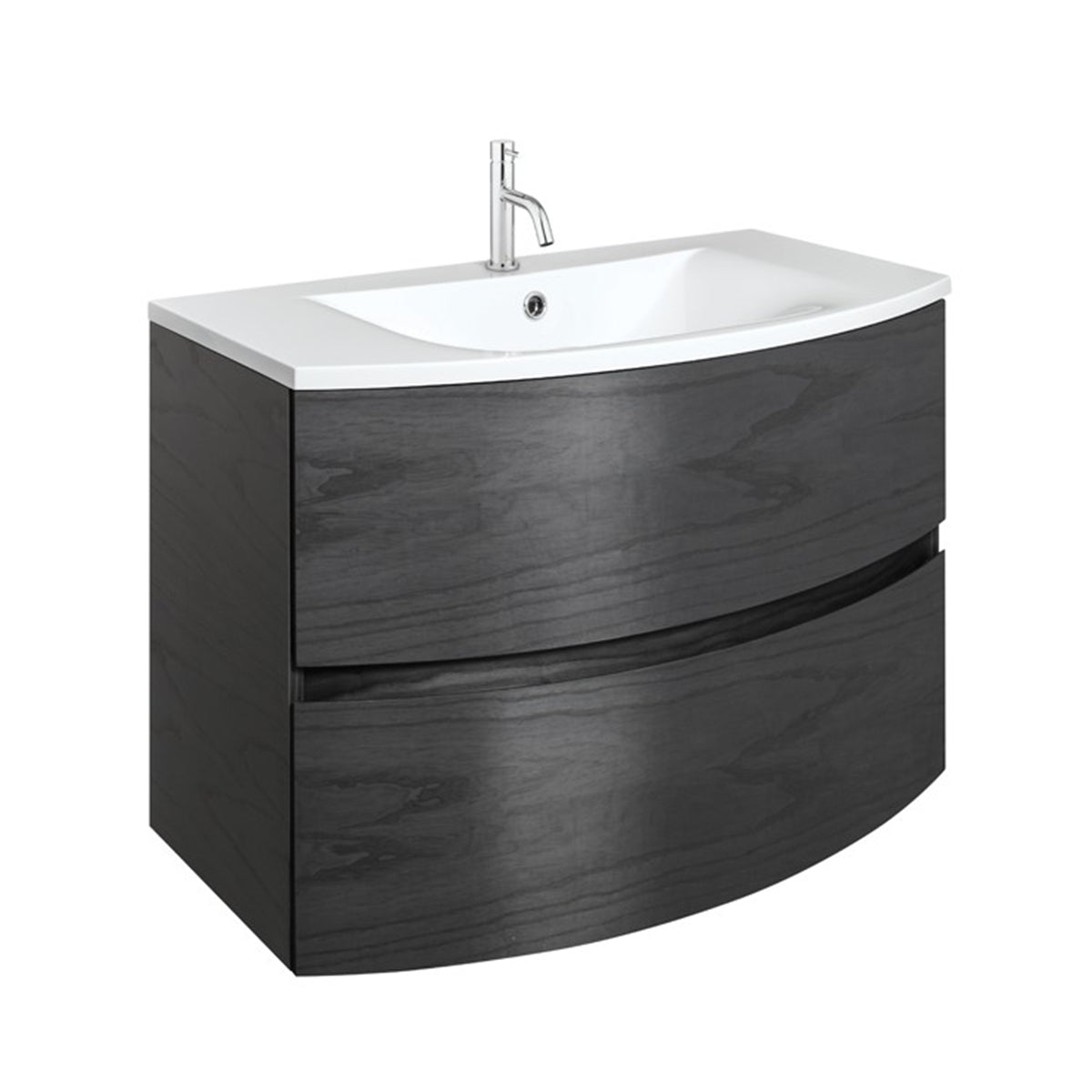 Crosswater Svelte 800 Unit & Cast Mineral Marble Basin